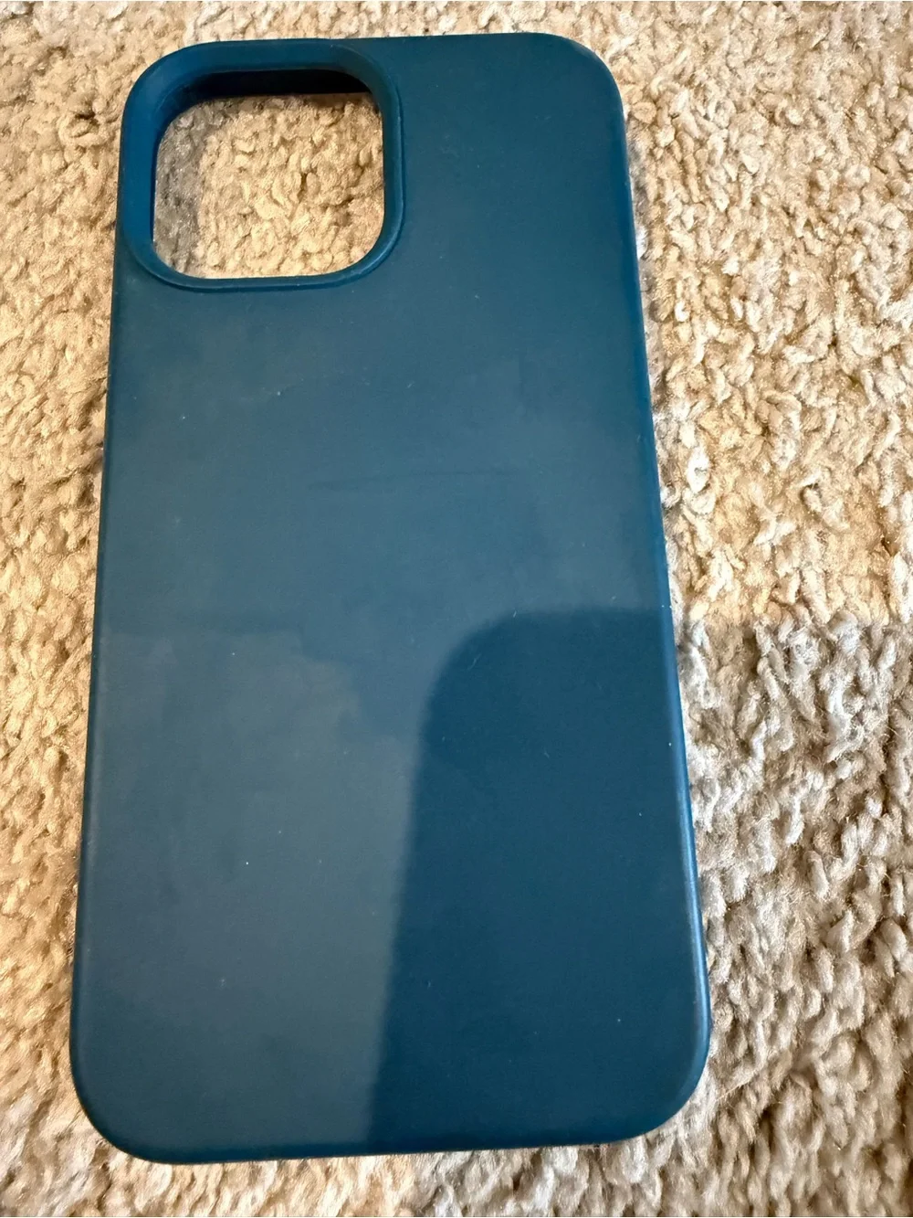 Teal Silicone Phone Case for iPhone 13 Pro Max